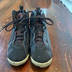 Nike air jordan True Flight GS black and red sneakers Youth 5